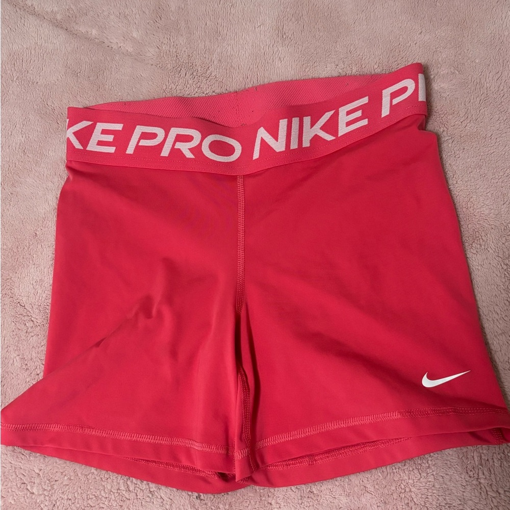Nike Pro Women's Pink Performance Bike Shorts